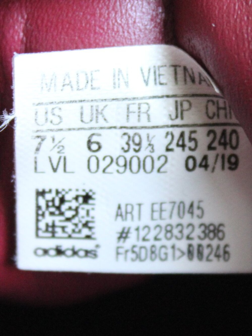 Adidas Women's Sambarose Samba Platform Sneakers Trace Maroon Pink EE7045 sz 7.5 - Picture 5 of 5
